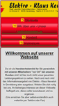Mobile Screenshot of elektro-keweloh.de